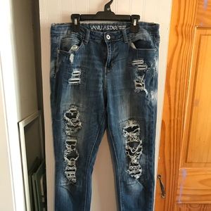 Skinny Vanilla Star jeans ripped